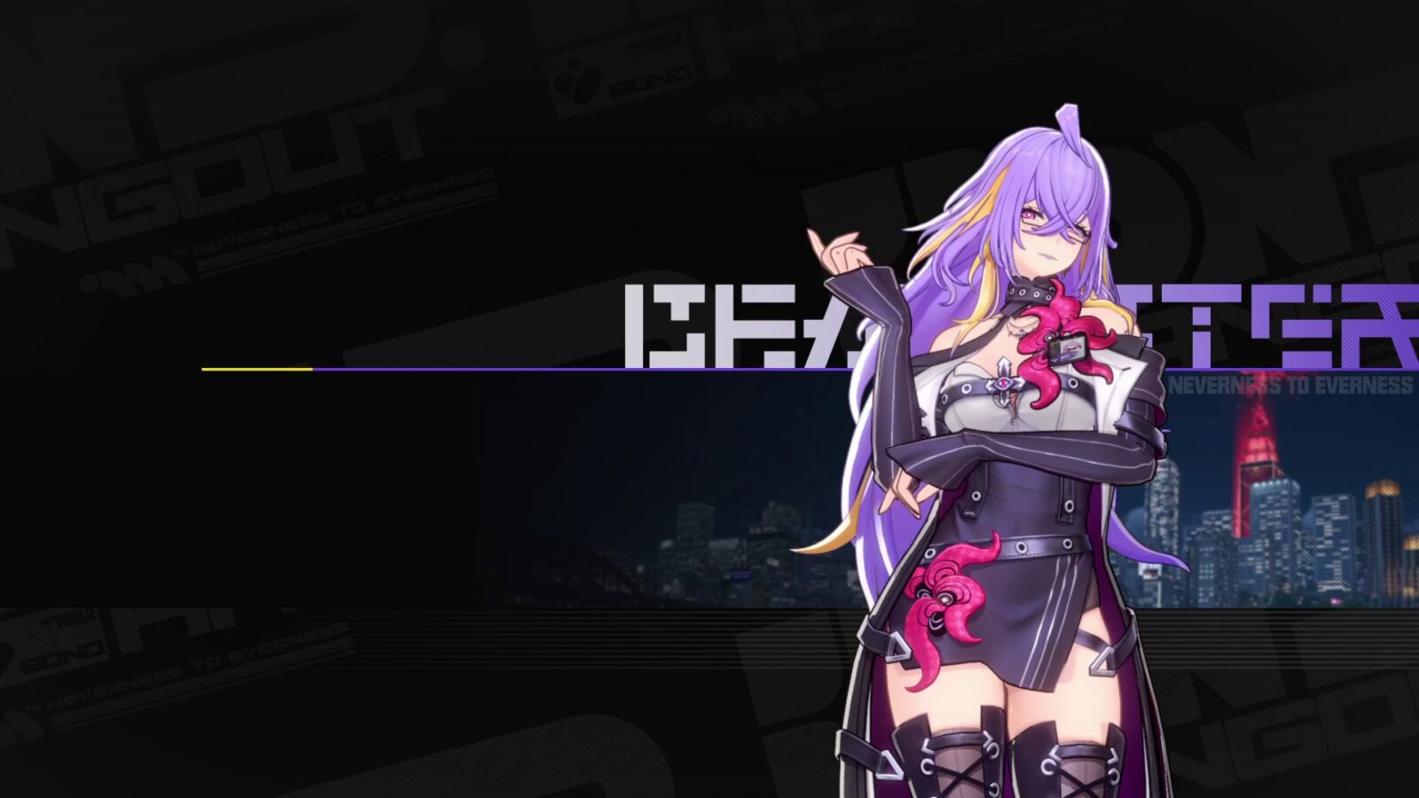 法蒂亞官方宣傳圖，異環ETD第四小隊成員