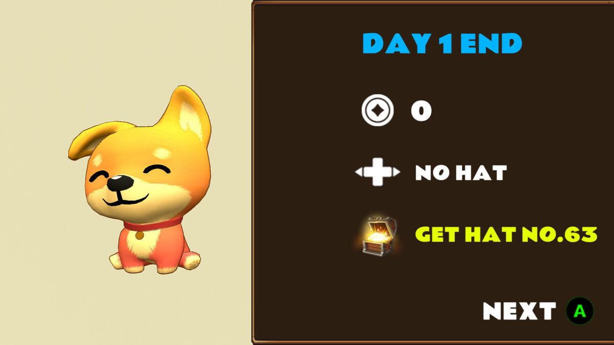 Puppe Yerde 遊戲截圖：小狗的局部特寫