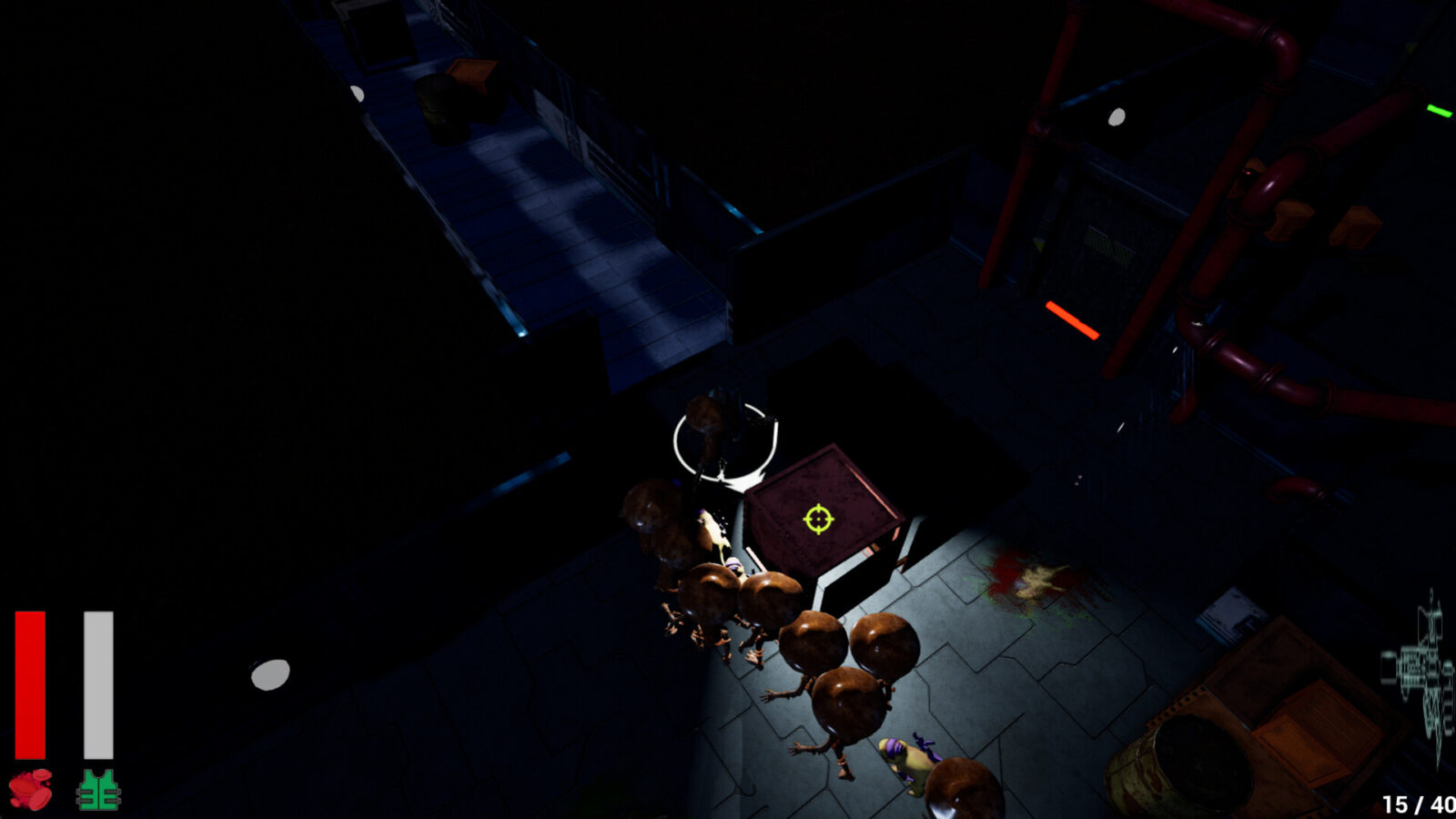 SporeWar: RotRising 實驗室複雜通道與環境