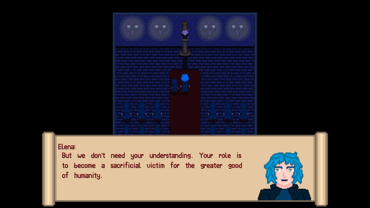 《Lazy Writer》遊戲內像素風格的城鎮環境