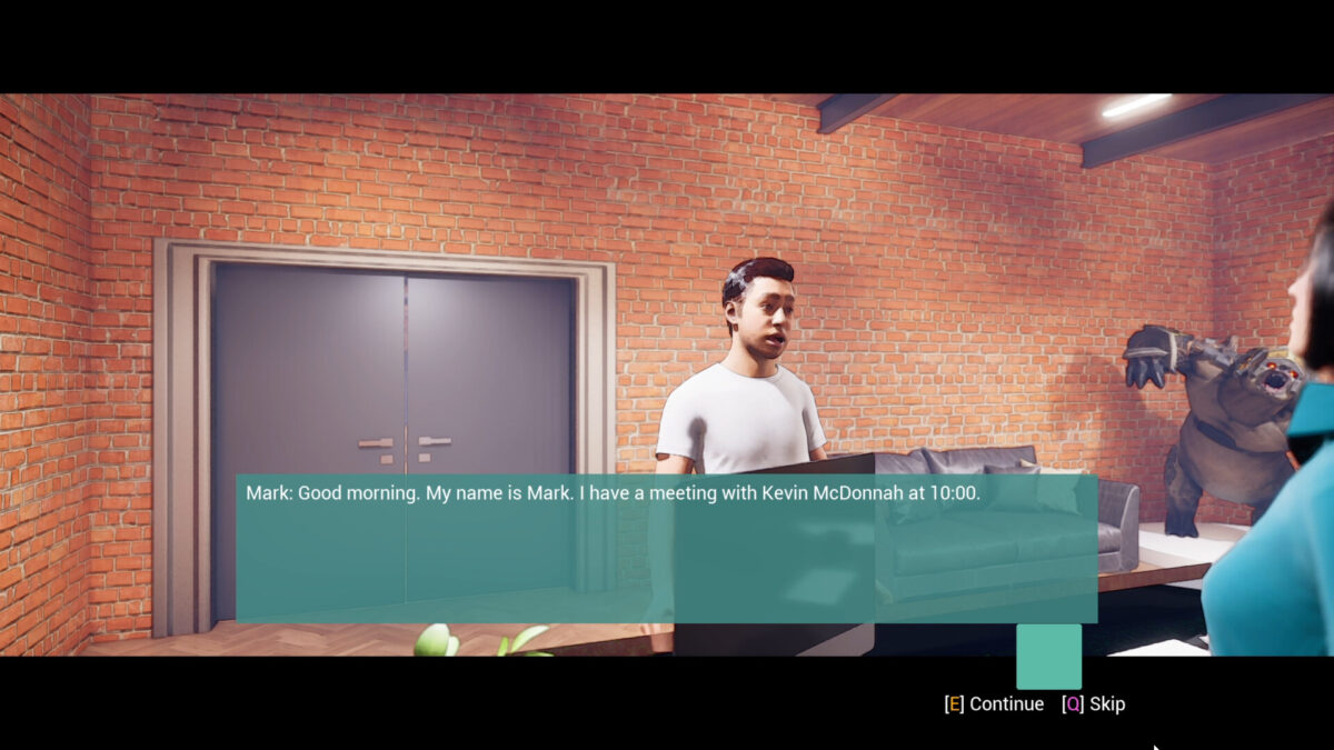 Gaming Journo Simulator 遊戲內多元角色對話情境