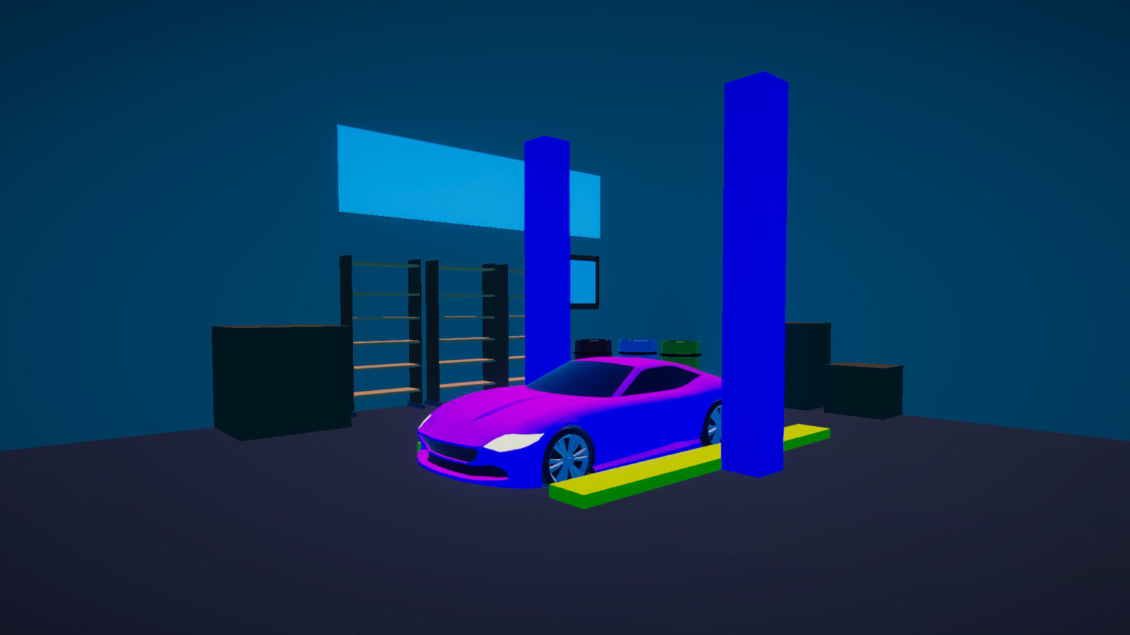 Race 'n Dash 遊戲截圖:車輛展示