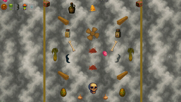 《Bouncy Brain》遊戲截圖，展示完成湯品與評分結算畫面