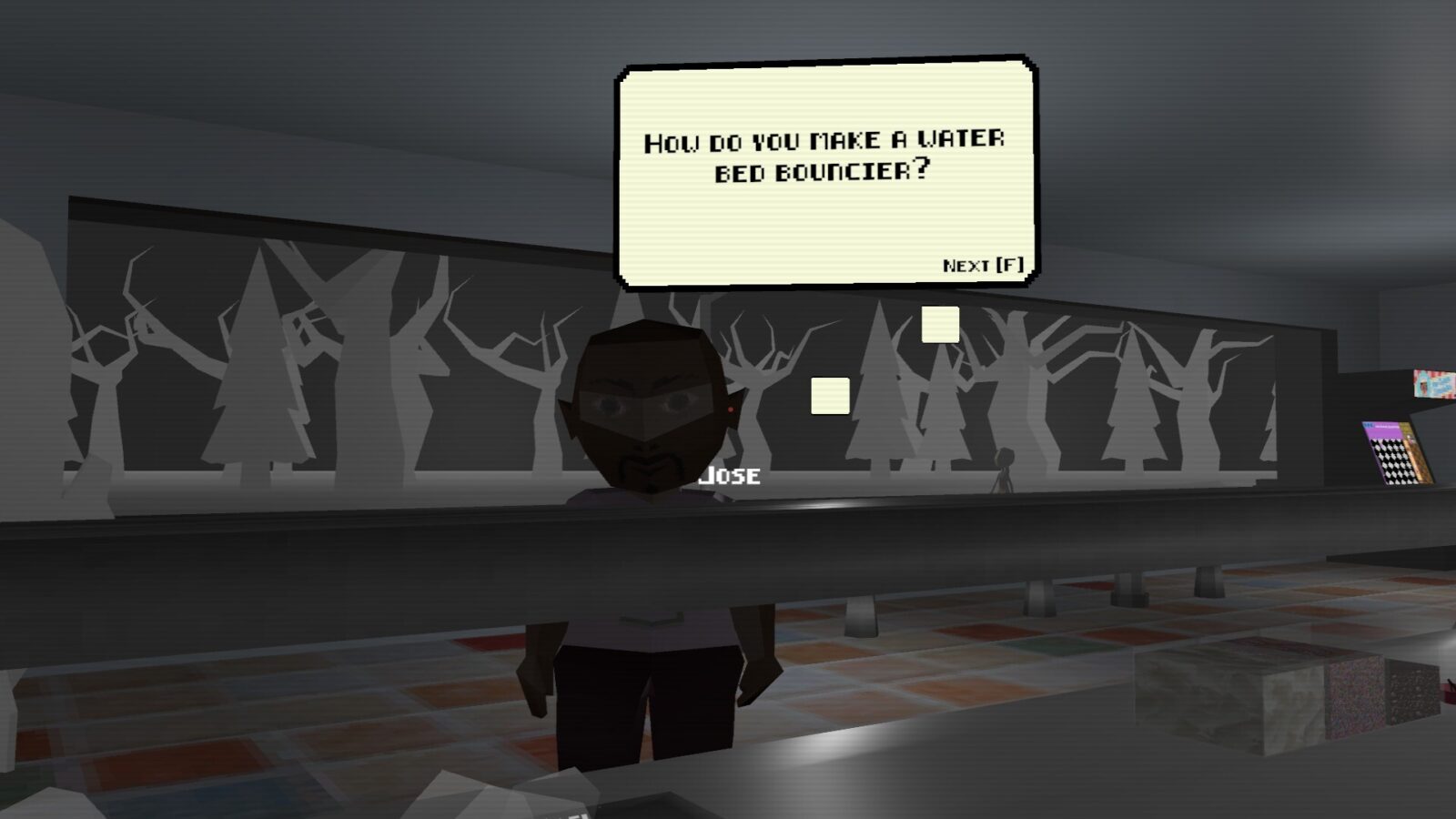 Coney's 遊戲截圖,可能展示異常現象或特殊事件