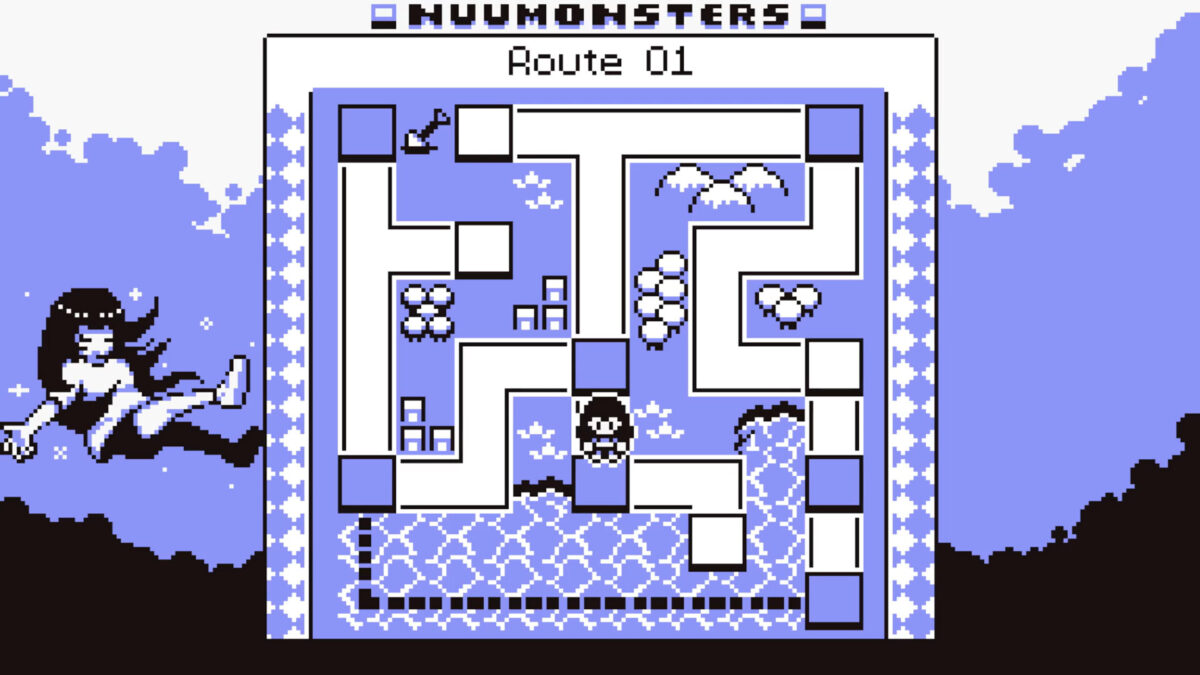 Nuumonsters 遊戲截圖五：遊戲選單與角色選擇畫面