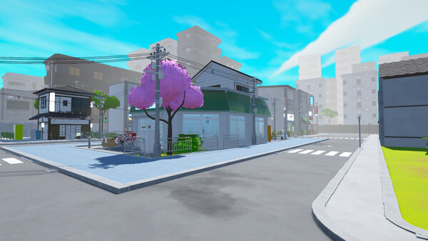 A Game About Ramen 遊戲截圖五，俯瞰視角下的拉麵店廚房與用餐區