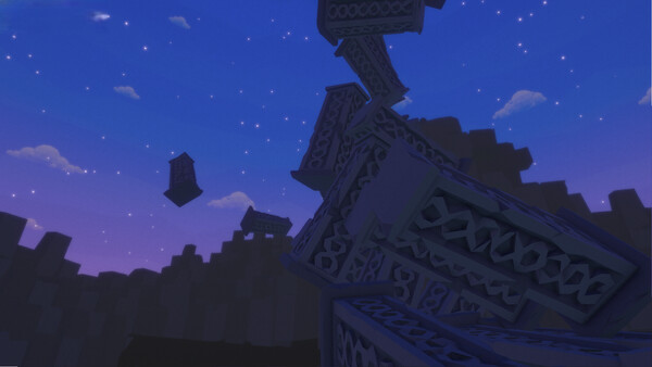 Fall With Friends 遊戲截圖:倒塌瞬間