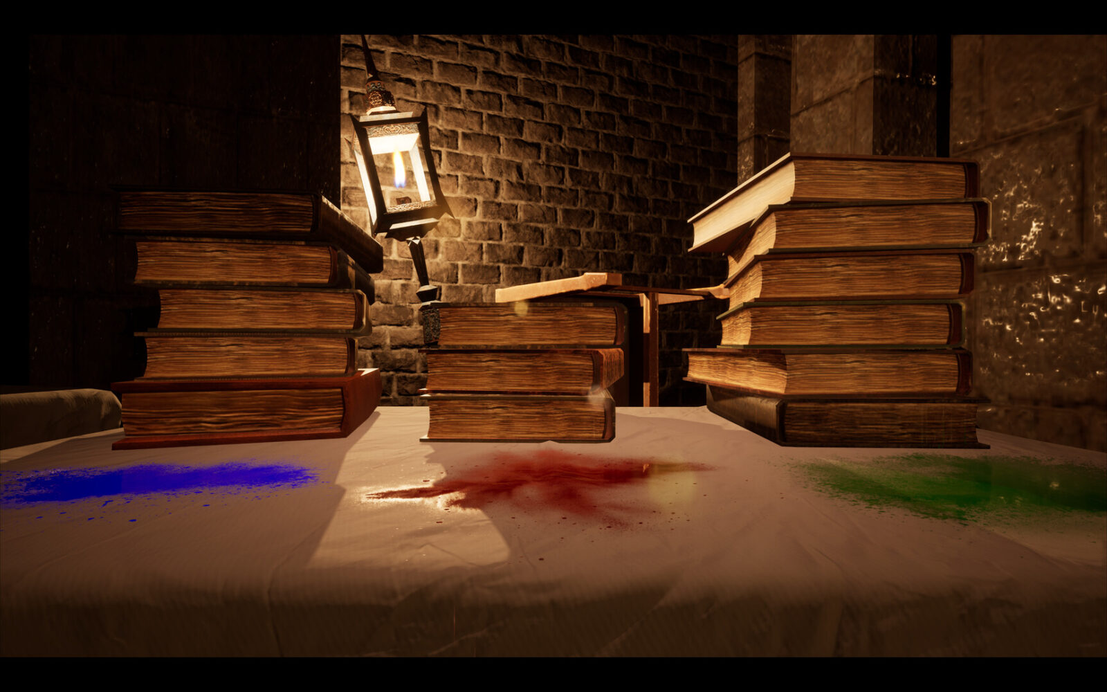 HOLO-KINGDOM 戰鬥系統截圖，展示格擋與閃避機制