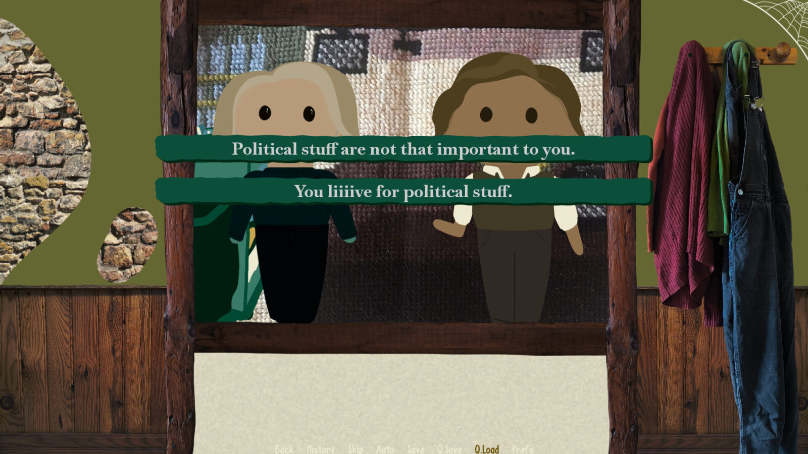 Sheep & Love 遊戲截圖,展示遊戲中可能發生的社交場景