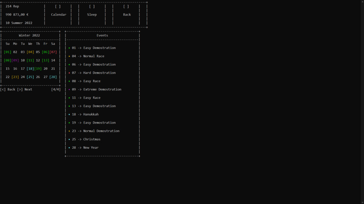 《Horse Manager》遊戲中的成就系統與其他介面