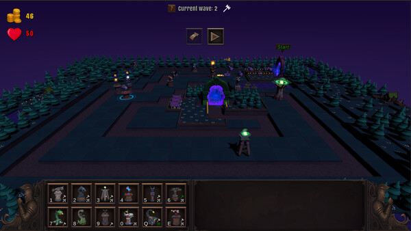 Adventure TD 遊戲實際戰鬥畫面截圖之一