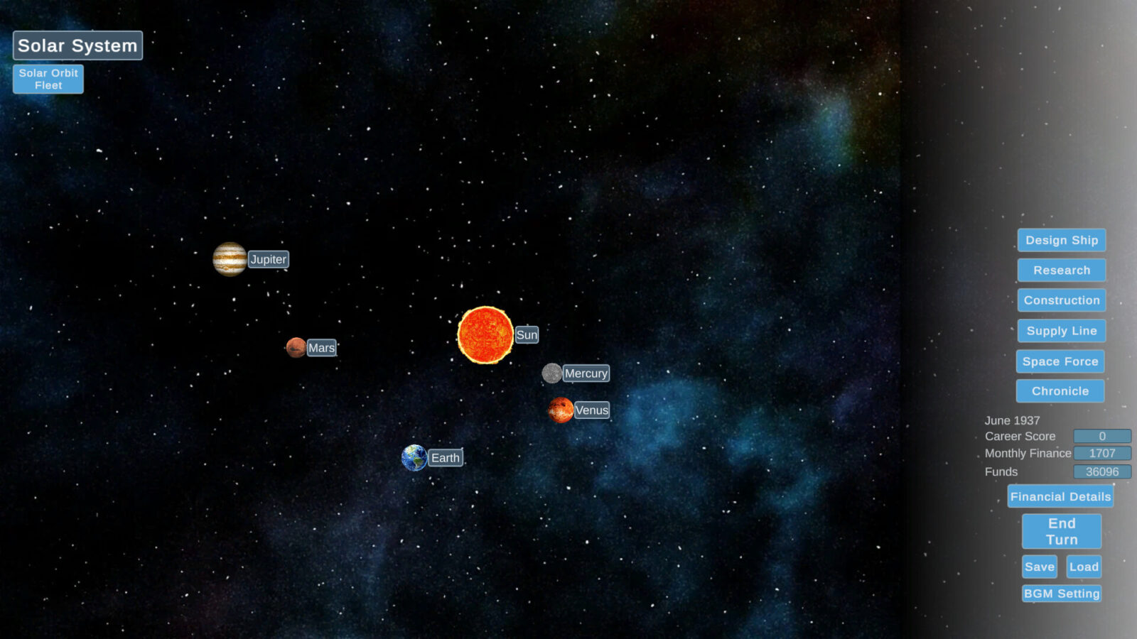 Director of Solar Affairs 遊戲截圖：戰鬥場景