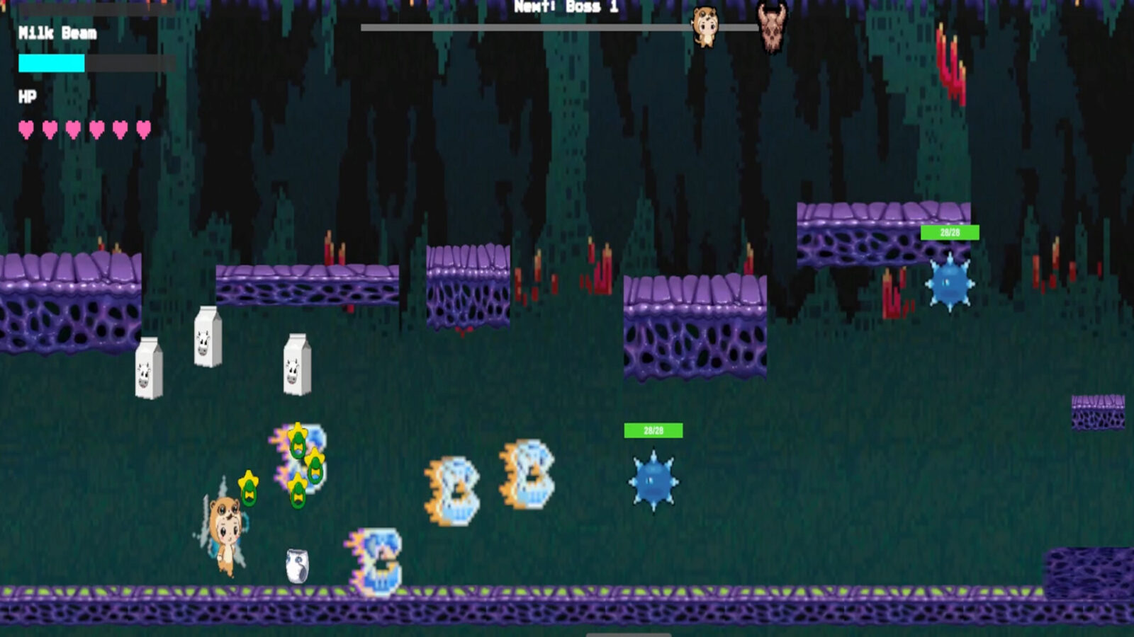 UNCHI 豐富的遊戲場景與敵人