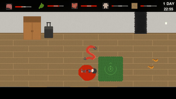 遊戲截圖：像素畫風下的角色特寫或情緒表達