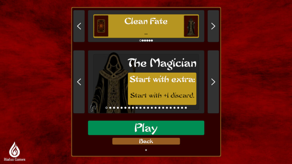 Delirium 遊戲 UI 與策略選擇畫面