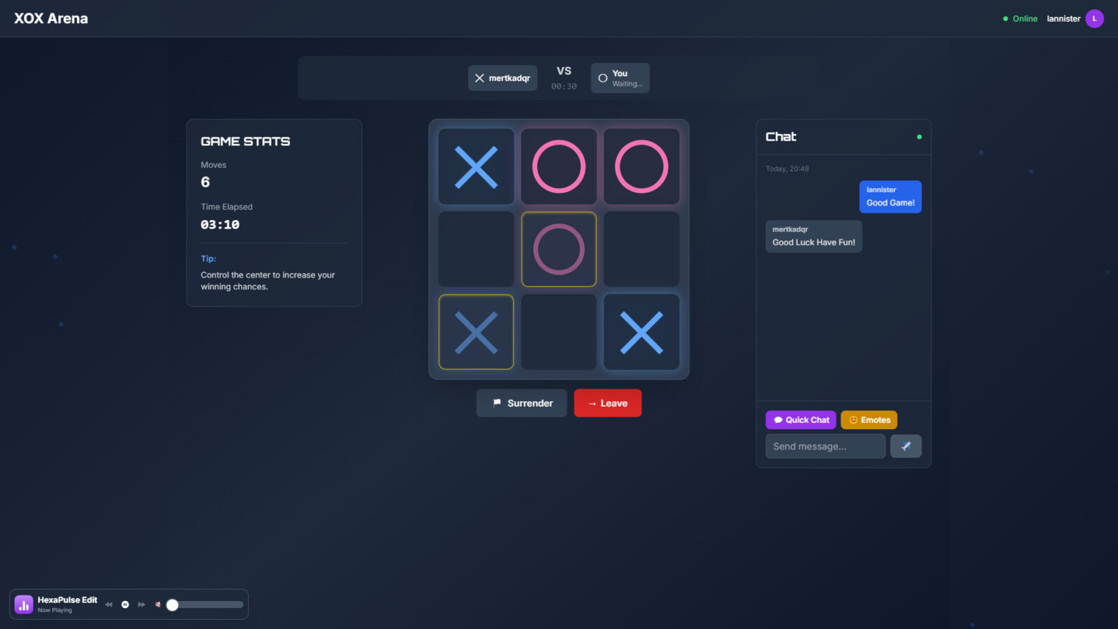 遊戲內的數據統計與排行榜界面