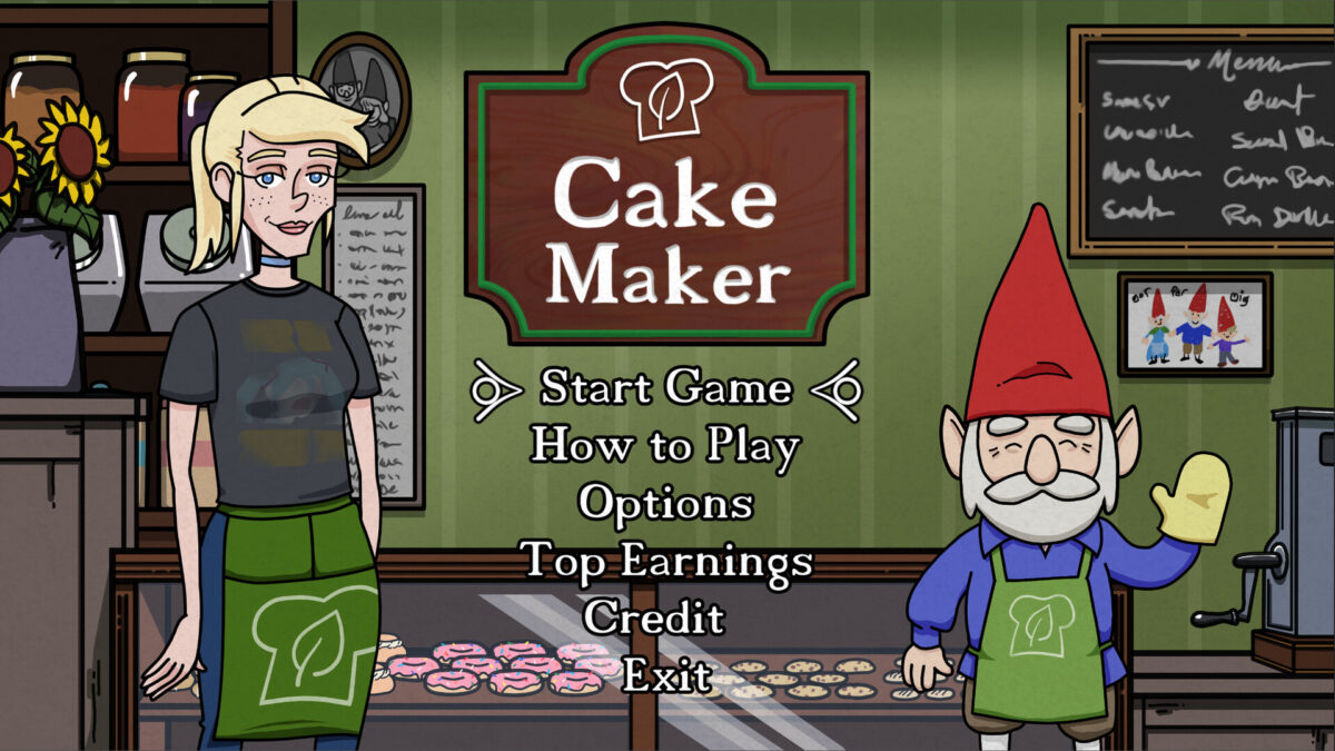 Cake Maker 遊戲畫面截圖 - 甜點合成過程
