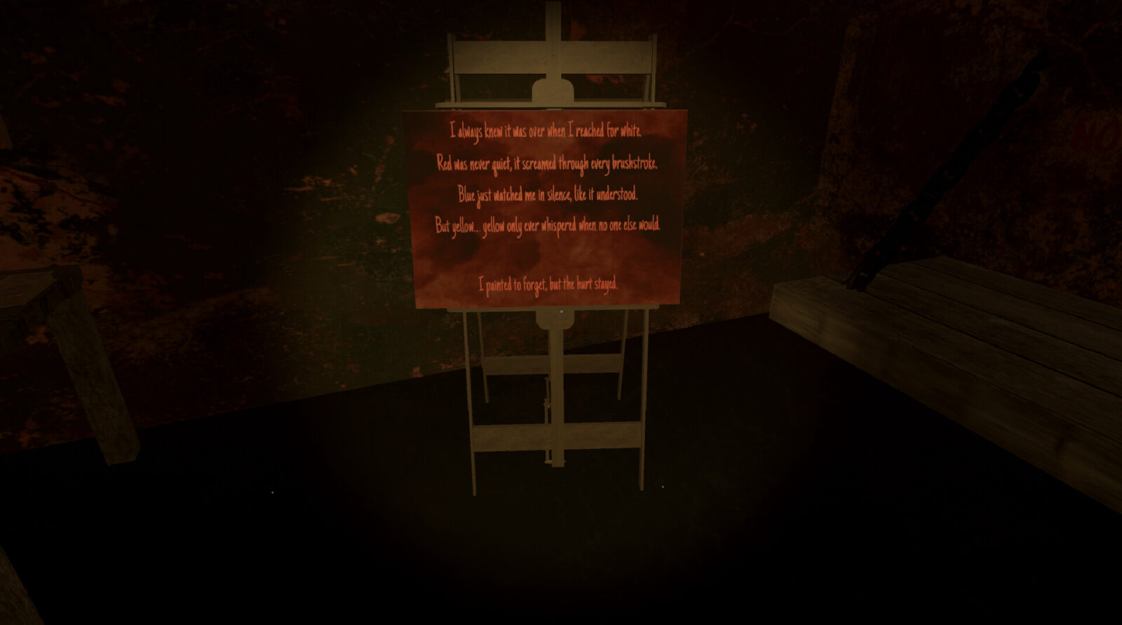 Still Here 遊戲光影與空間設計截圖