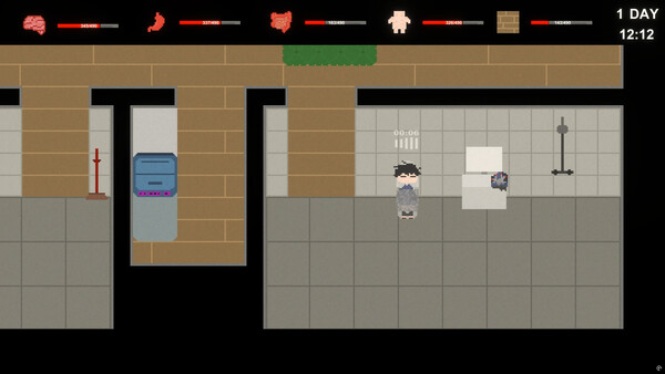 遊戲截圖：較為明亮的場景，可能是某種解謎或劇情轉折點