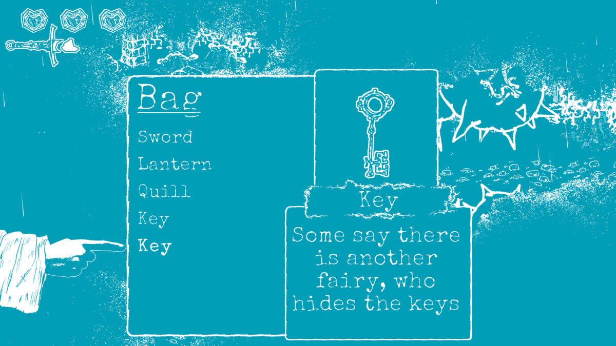 與沼澤女巫對話的場景