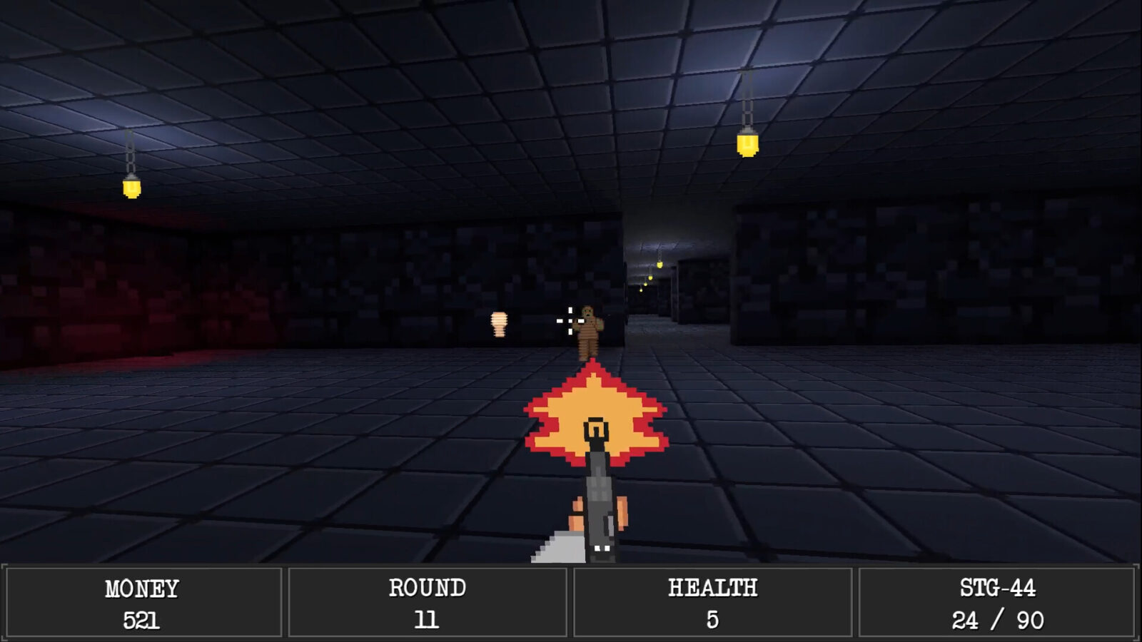 RE-VIVED 遊戲內武器與介面展示