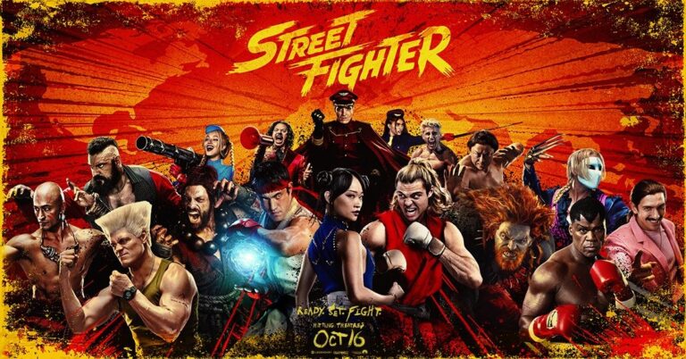 Street Fighter 2026 Movie Keyart