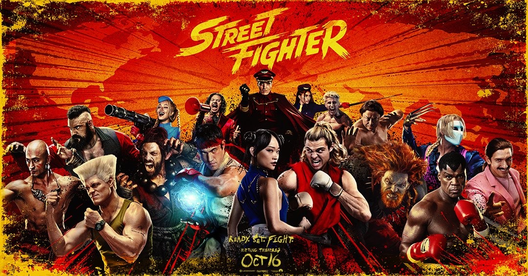 Street Fighter 2026 Movie Keyart
