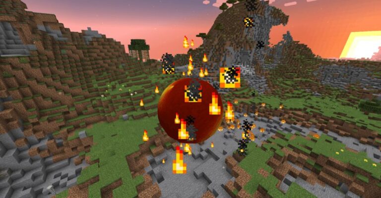 2026 修仙遊戲推薦首選 Minecraft 模組 小翔的修仙世界 大火球蓄能特效