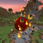 《小翔的修仙世界》蓄能大火球法術展示，Minecraft 修仙模組核心玩法