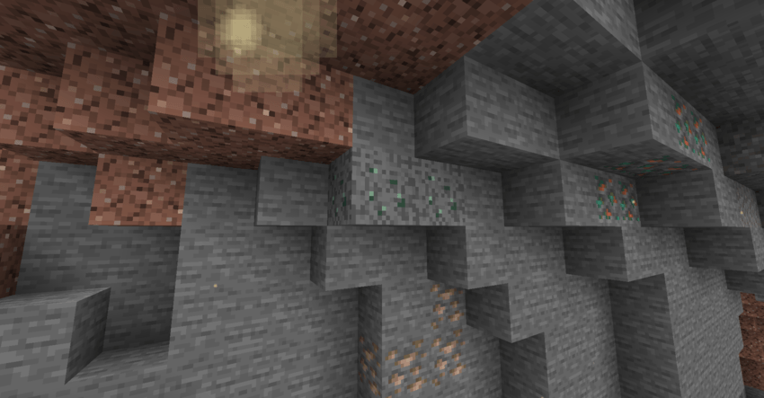 《小翔的修仙世界》靈石礦石於洞穴中自然生成，Minecraft 修仙模組靈氣資源採集