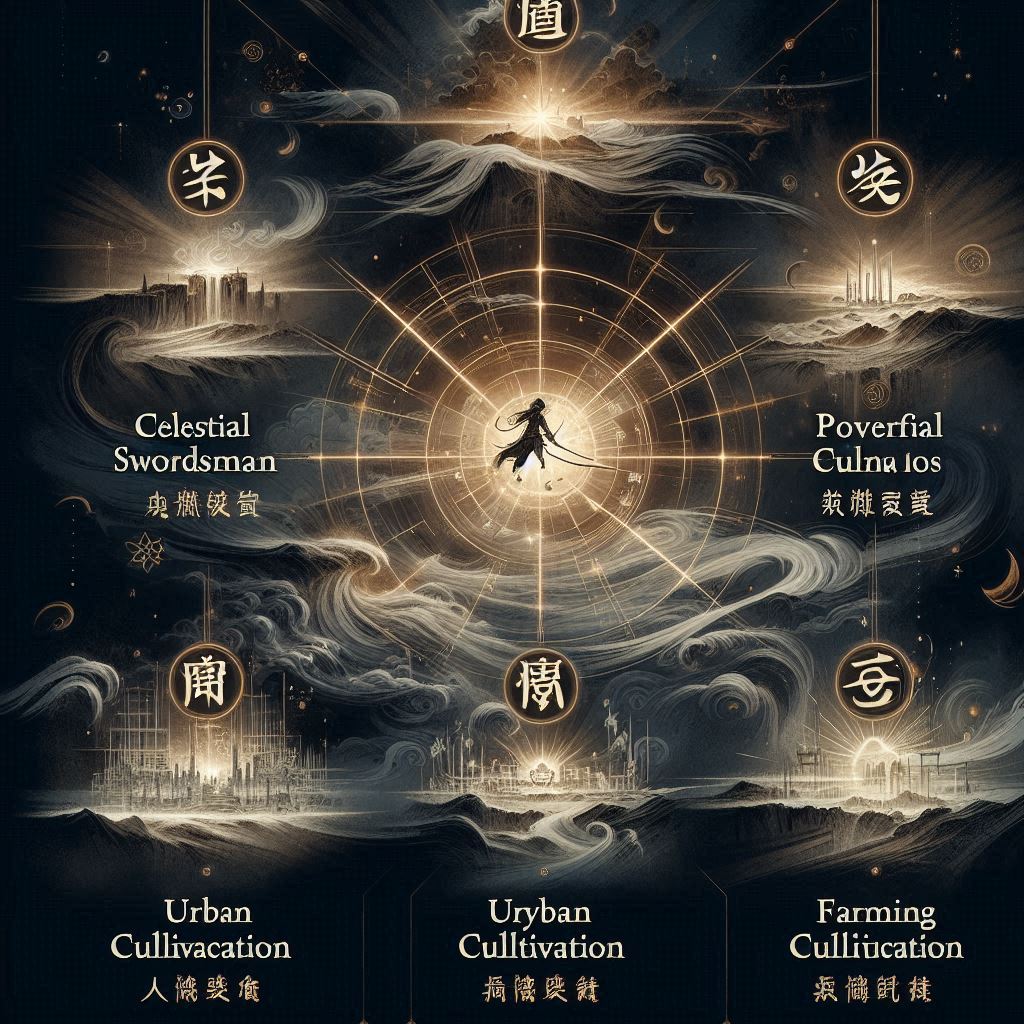 선협 소설 경계 체계 비교도