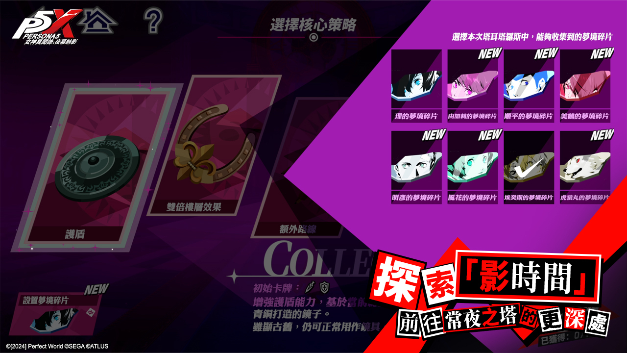 P5X 陣容搭配示意